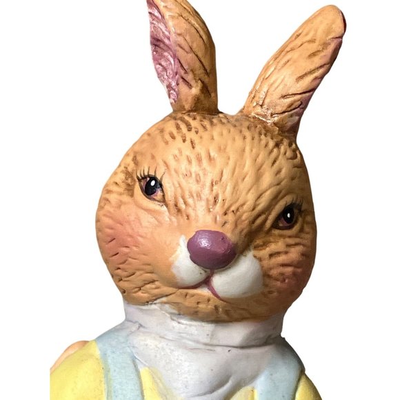 Vintage Easter Bunny Rabbit Figurine Planter - Picture 7 of 11